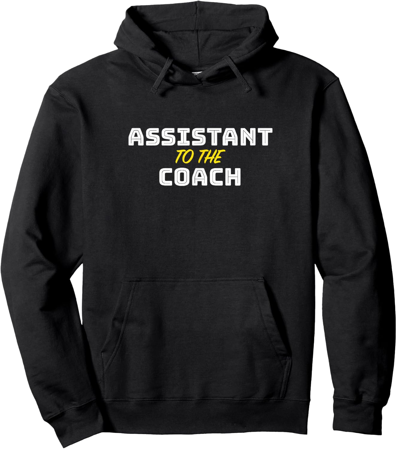 Assistant to the Coach Gift Sports Team Hoodie - Hoodie | Black