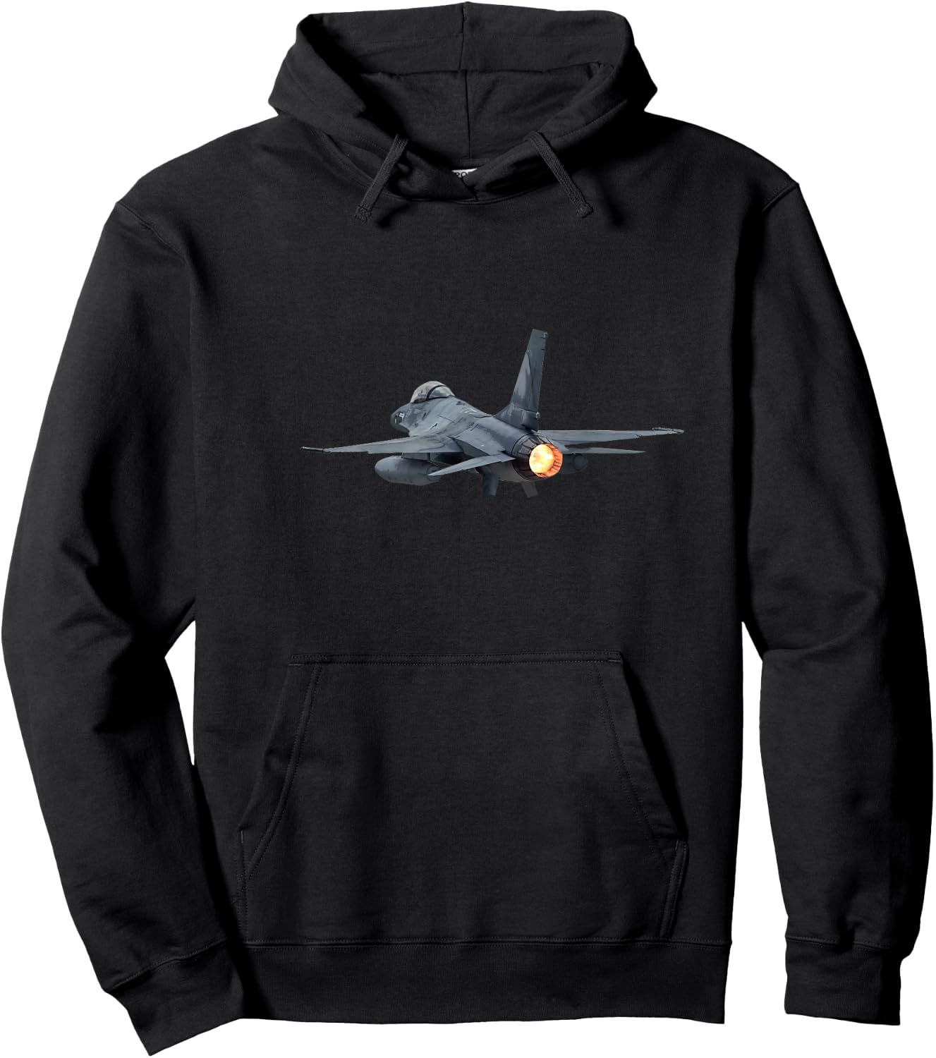F-16 Fighting Falcon Airplane Hoodie - Hoodie | Black