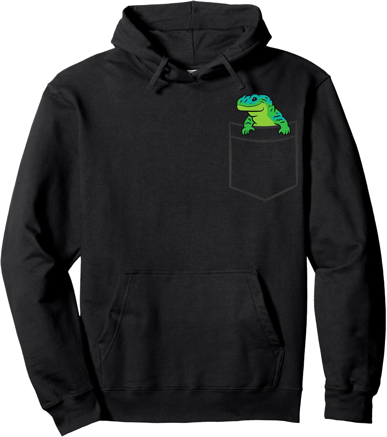 Uromastyx In A Pocket Reptile Cute Uromastyx Hoodie - Hoodie | Black