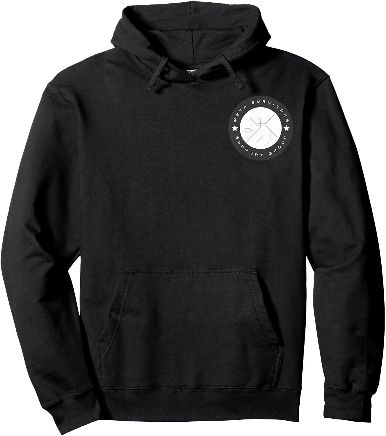 MBTA Survivors Support Group Hoodie - Hoodie | Black