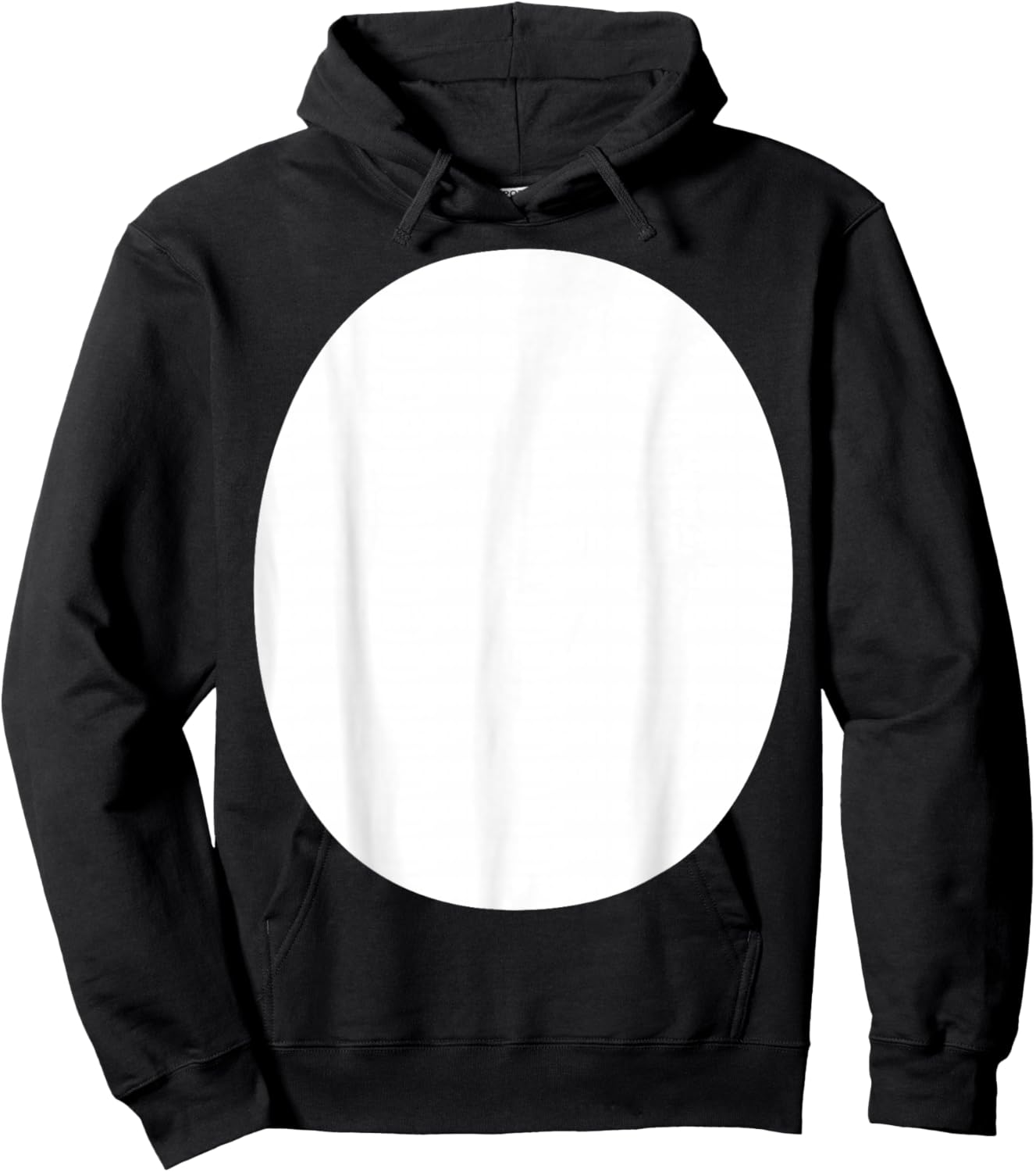 Panda Bear Costume Halloween DIY Costume Funny Adult Children , black Hoodie - Hoodie | Black