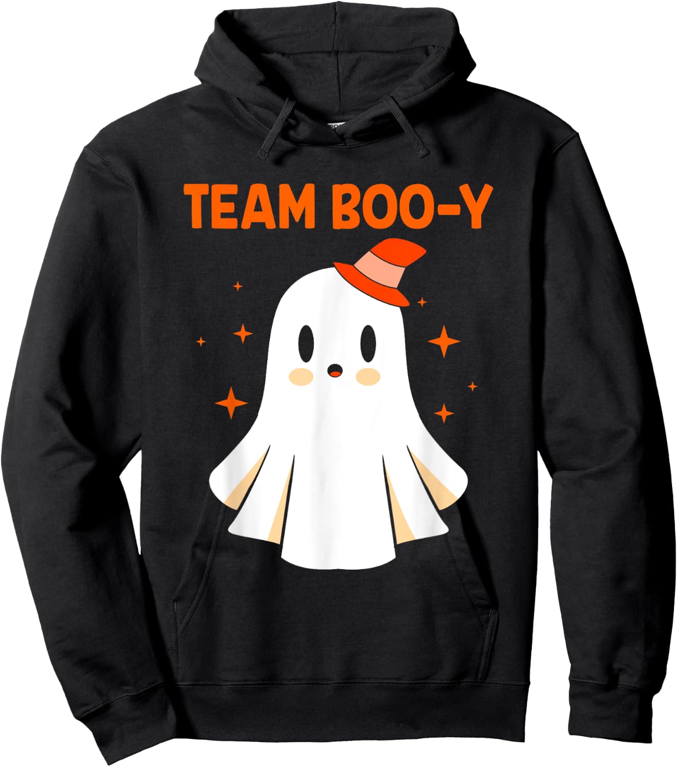 Halloween Team Booy Team Boy Gender Reveal Hoodie - Hoodie | Black