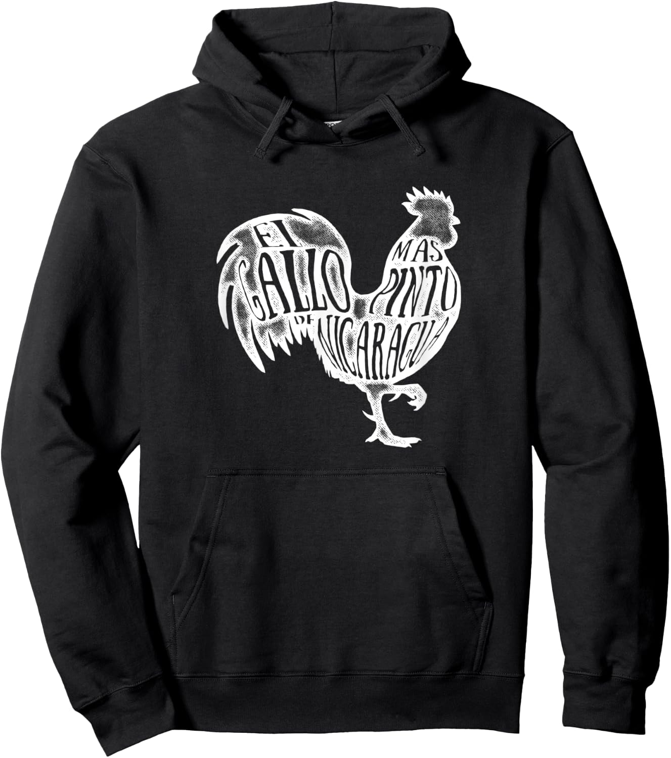 Rooster Pinto Nicaragua Hoodie - Hoodie | Black