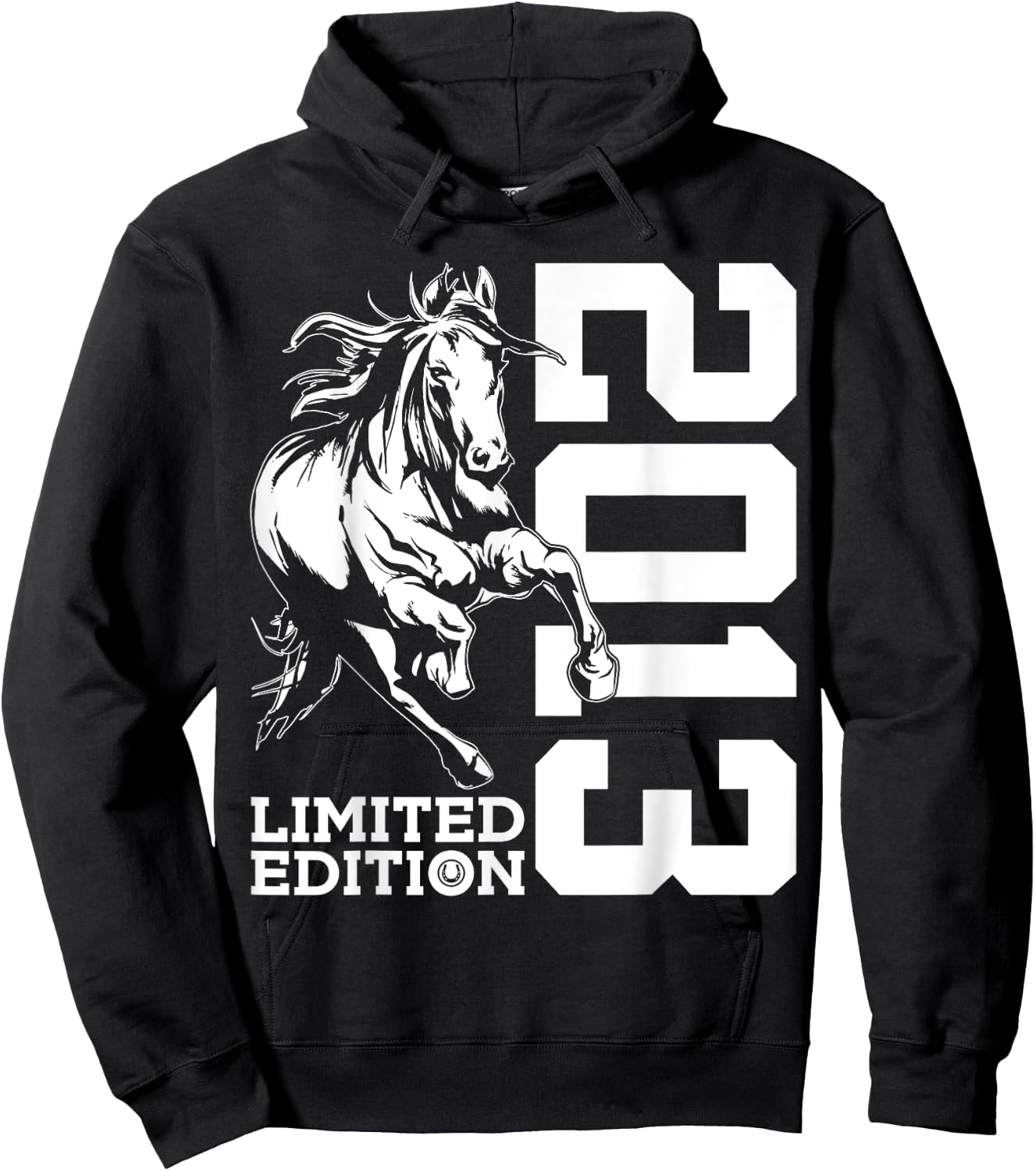 Riding 12th Birthday Horse Limited Edition 2013 Rider Hoodie - Hoodie | Black