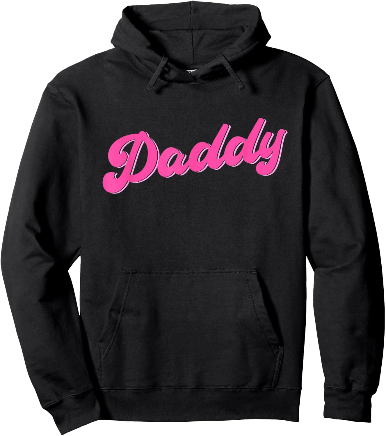 Gay Pride LGBT Pink Bear Gay Daddy Hoodie - Hoodie | Black