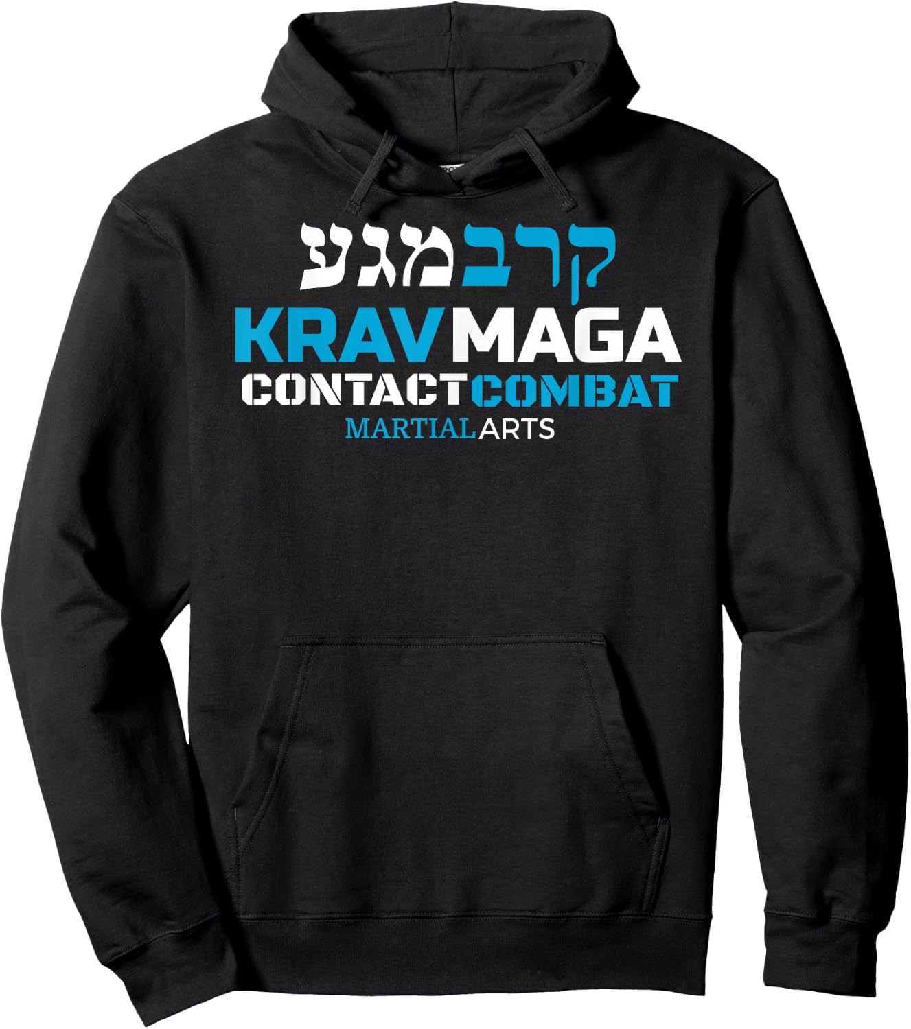 Krav Maga Israeli Defense Contact Combat Martial Arts Hoodie - Hoodie | Black