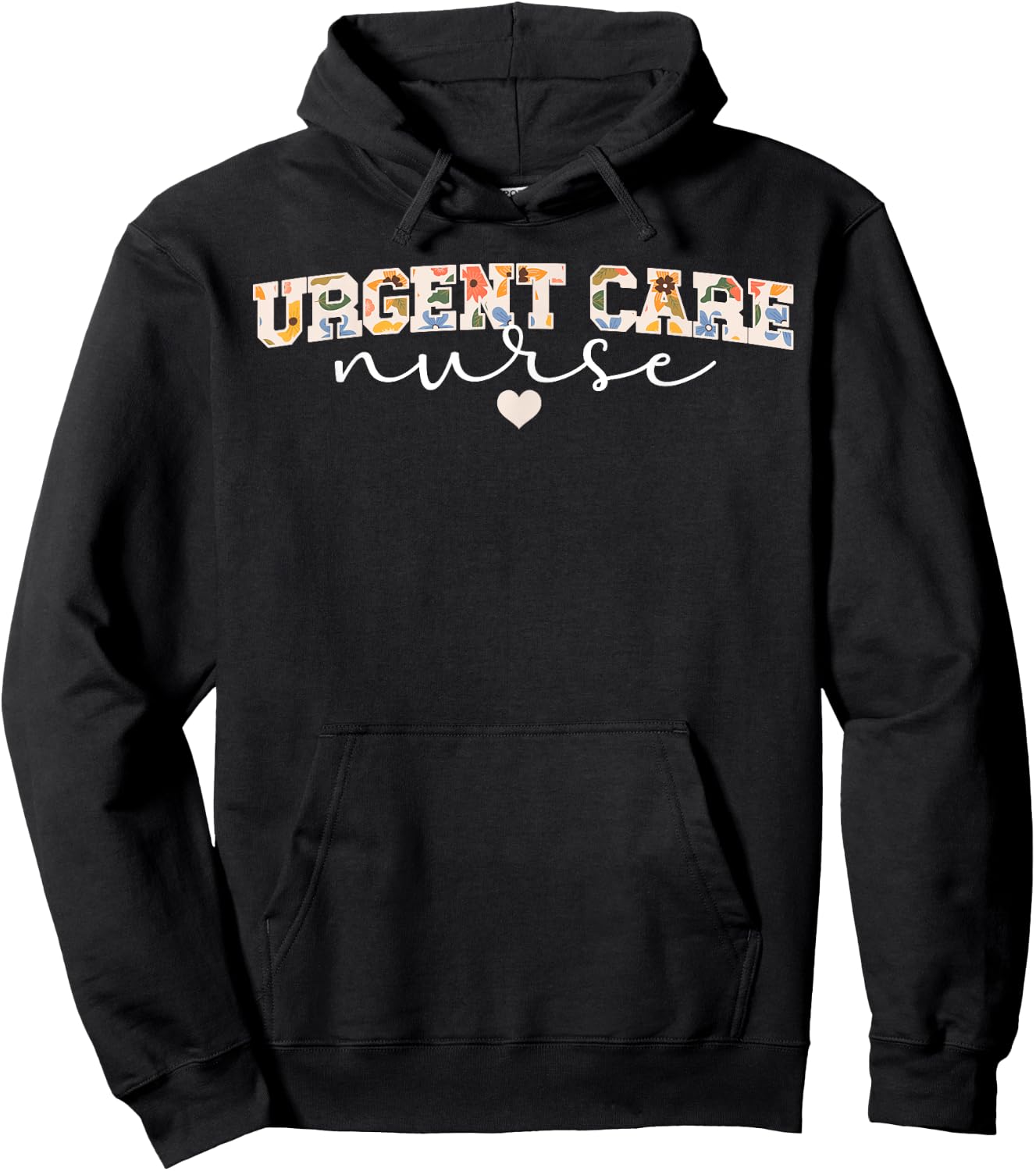 Cute Urgent Care Nurse Appreciation Urgent Care Nursing Hoodie - Hoodie | Black
