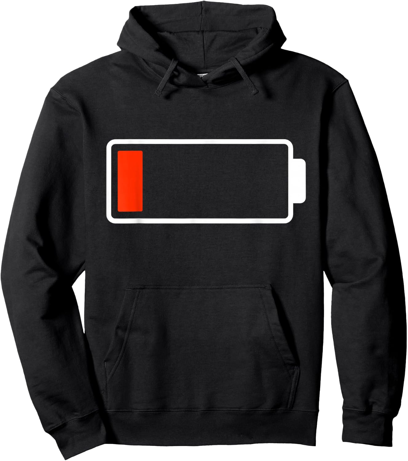 Low Battery Hoodie - Hoodie | Black