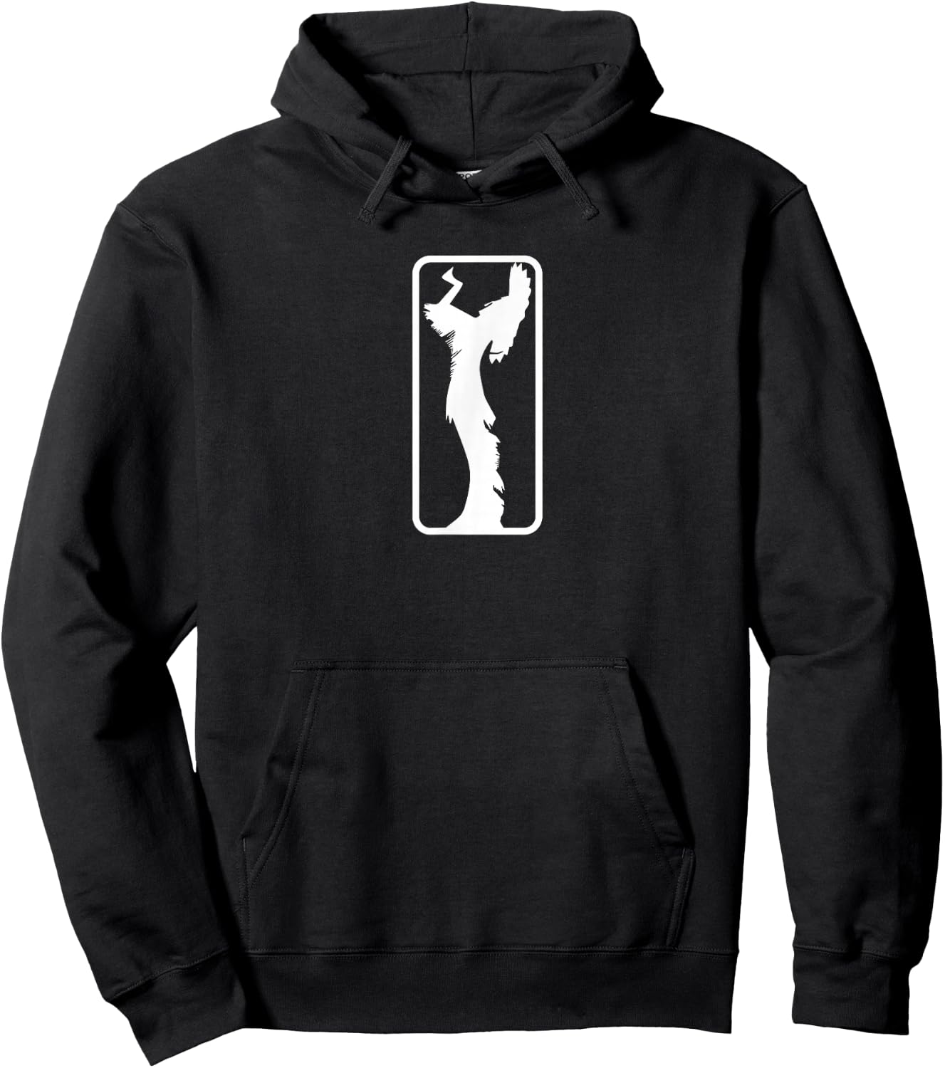 Wichita Keeper of the Plains Logo Design - Wichita Kansas Hoodie - Hoodie | Black