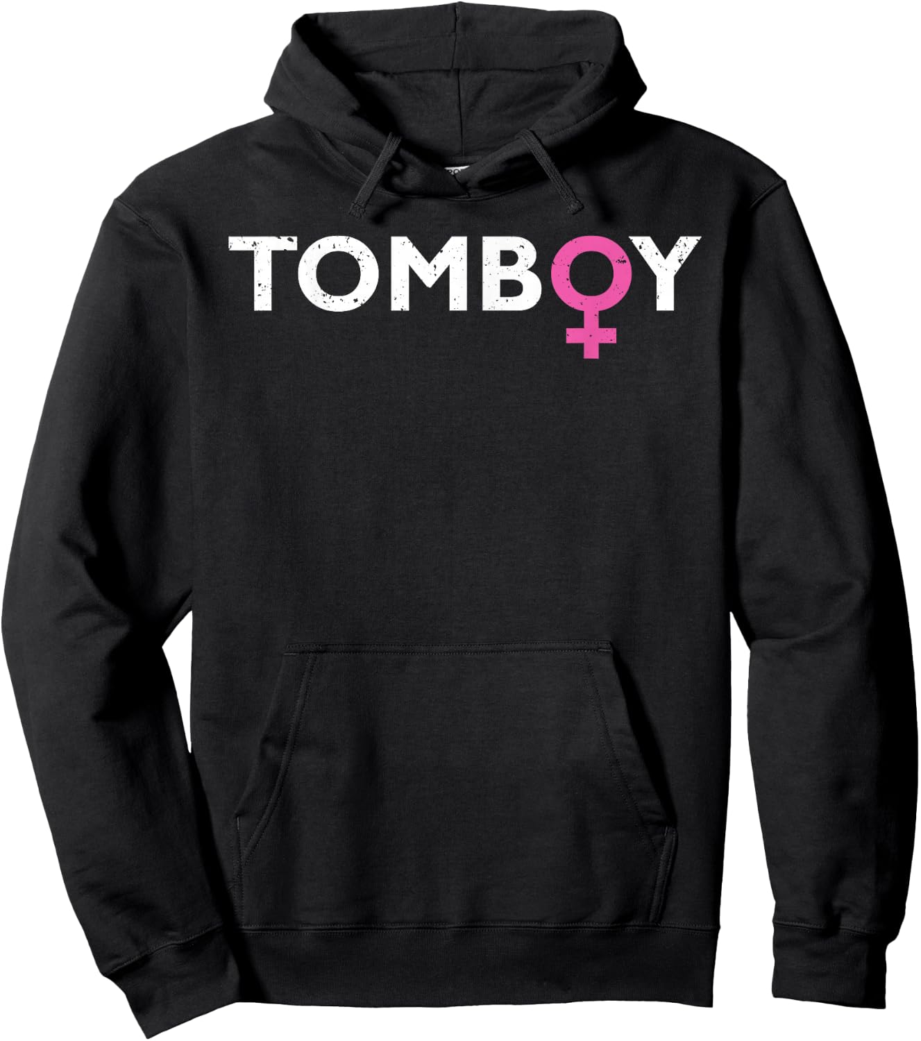 Girls Tomboy, Female, Tomboy, Masculine, Tomboy Hoodie - Hoodie | Black