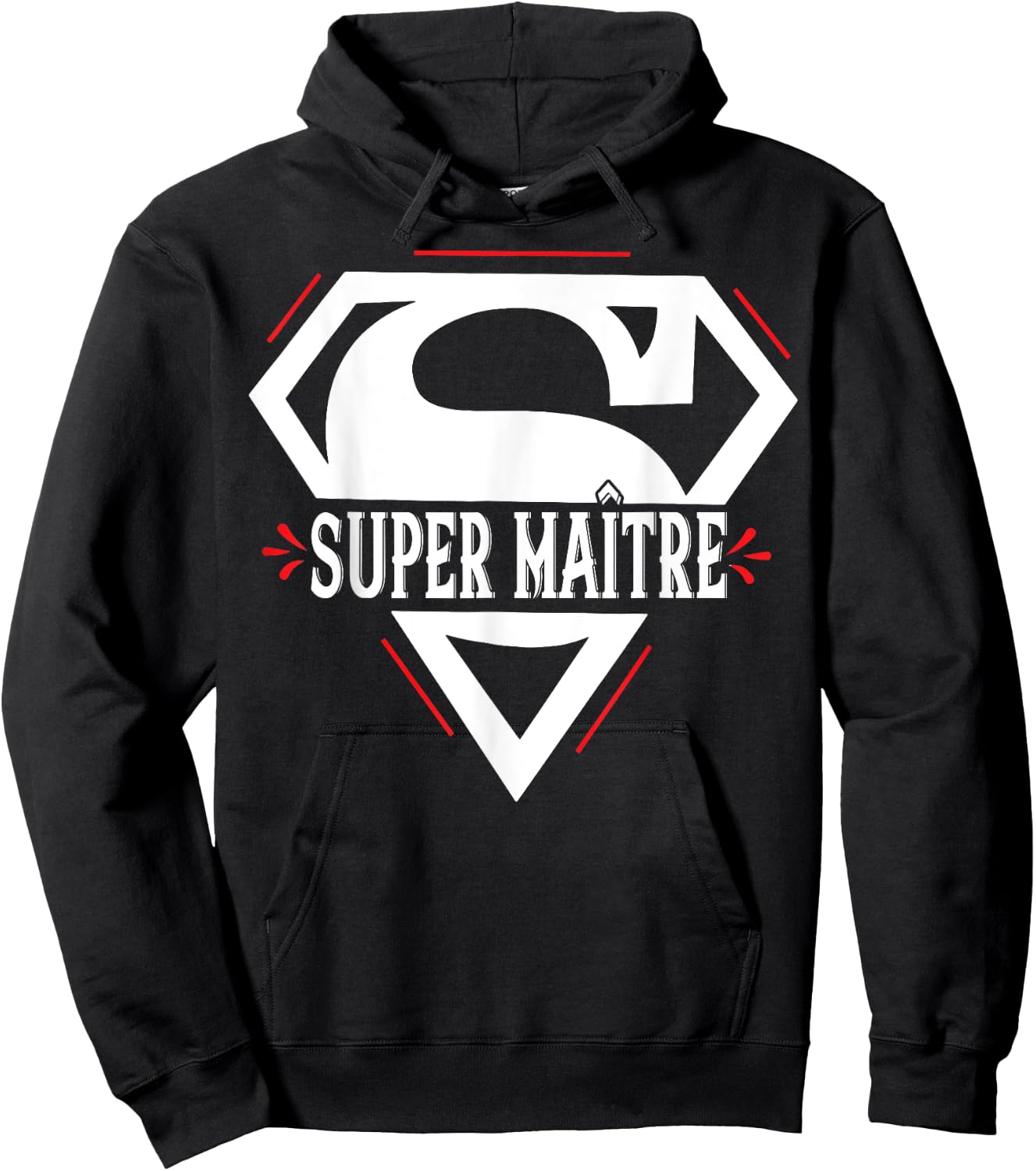 Thank You Super Master Gifts School Master End Of Year , Black, S Hoodie - Hoodie | Black