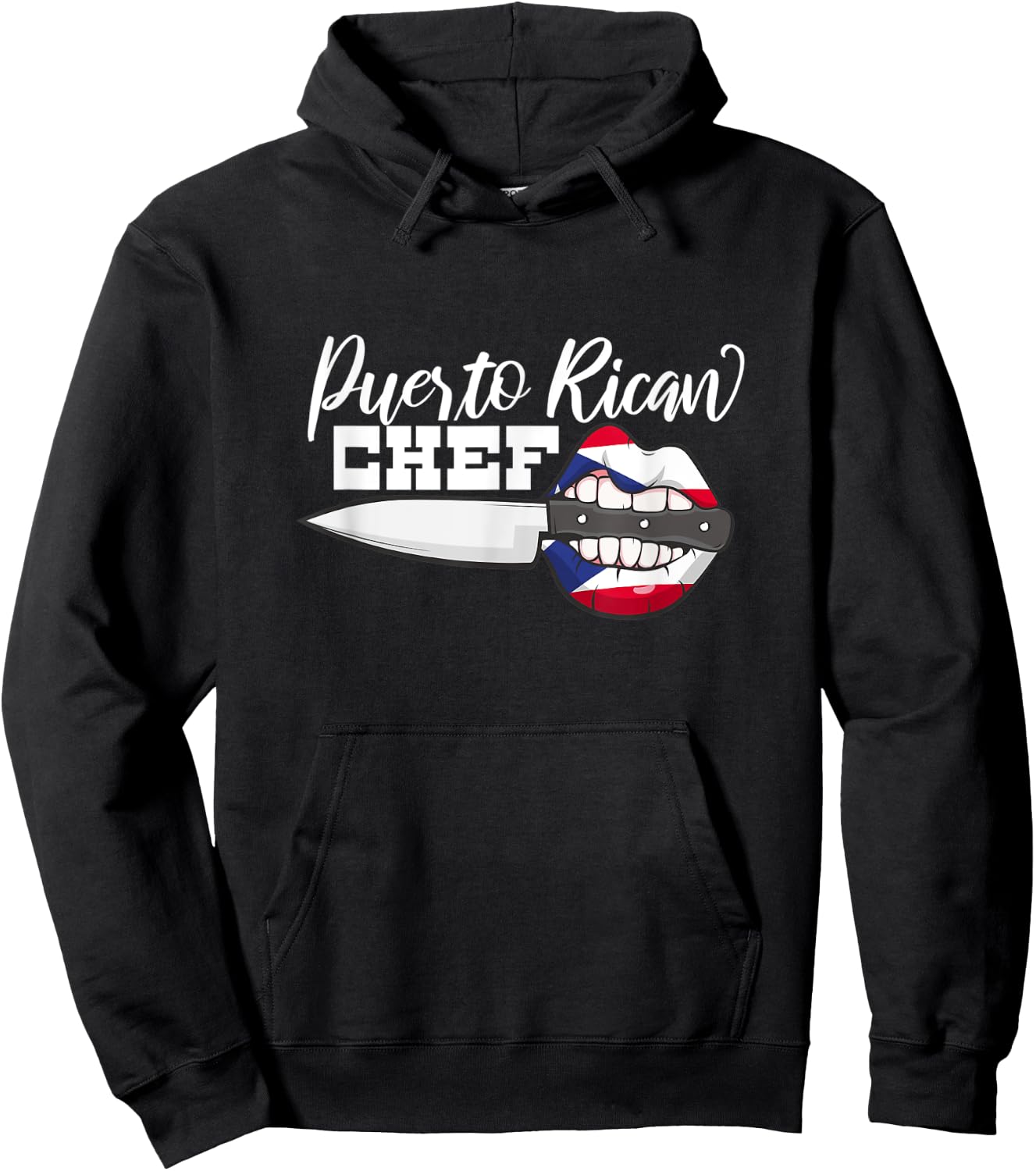Puerto Rican chefs are lip biting hot! Hoodie - Hoodie | Black