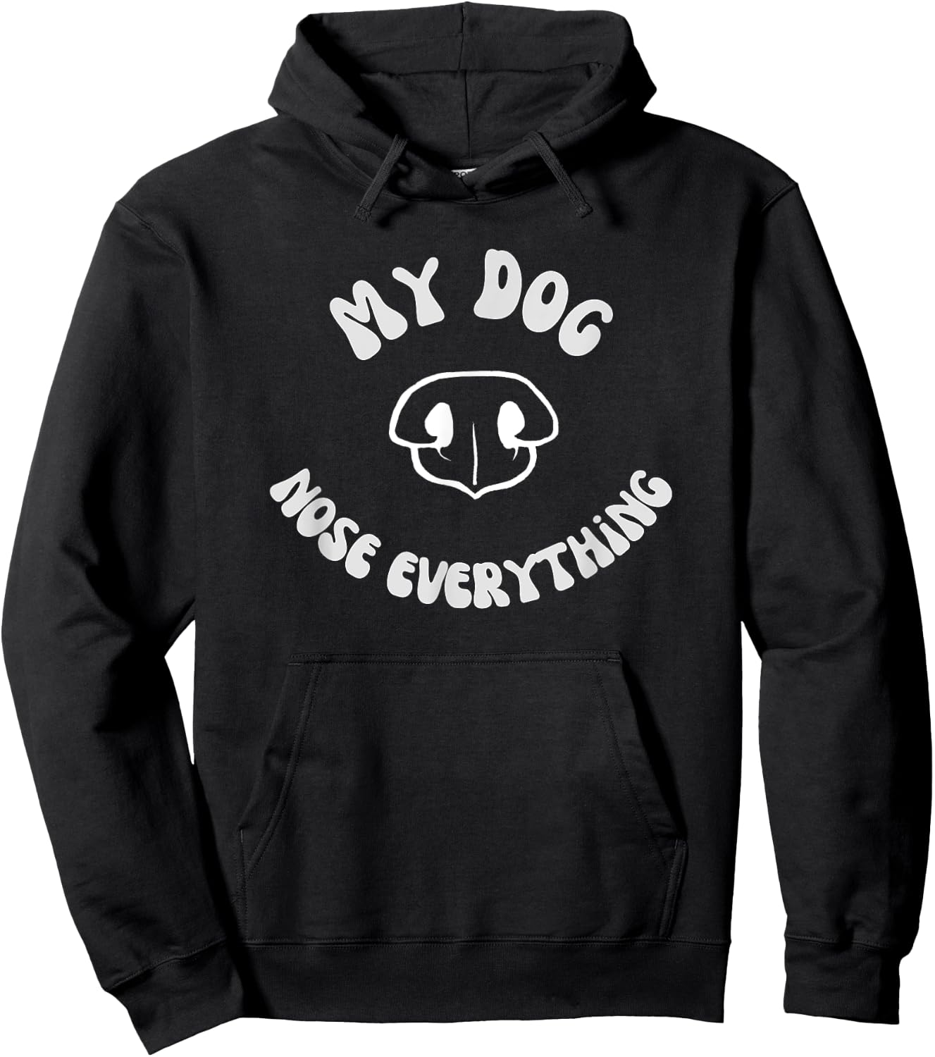Dog Scent work - My dog nose everything Hoodie - Hoodie | Black