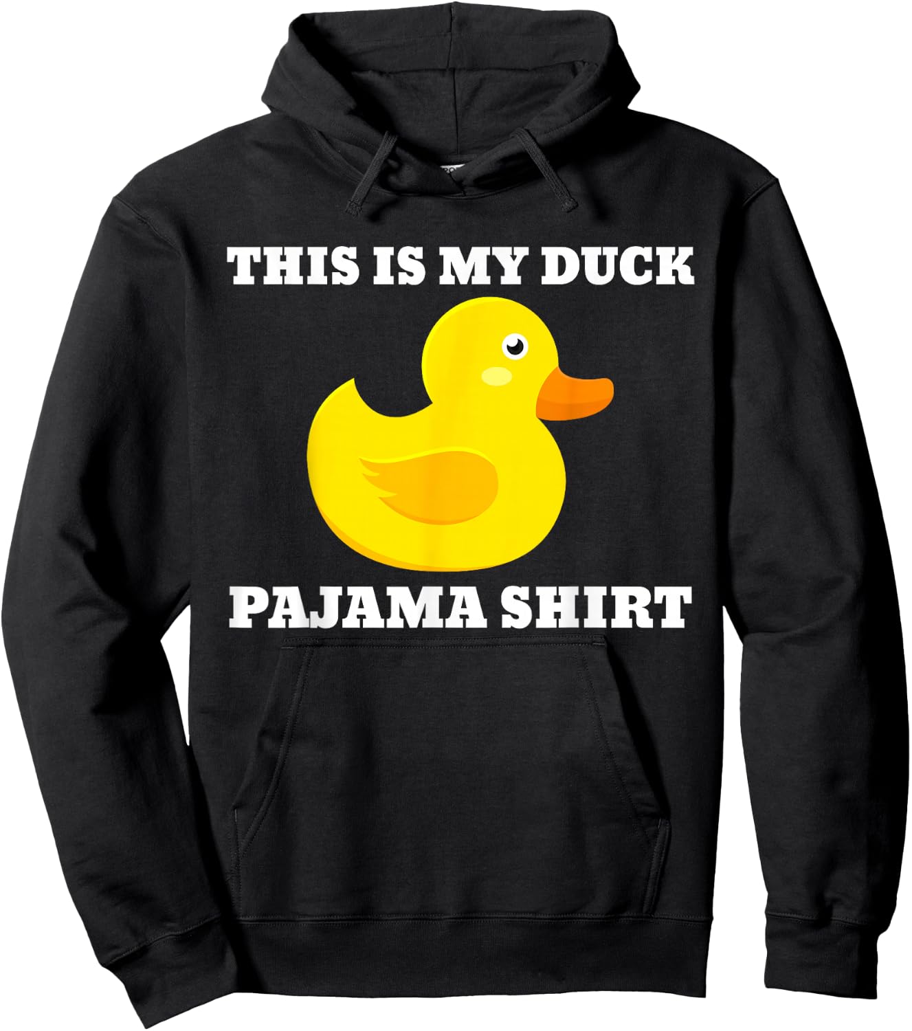 This Is My Duck Pajama Shirt Hoodie - Hoodie | Black