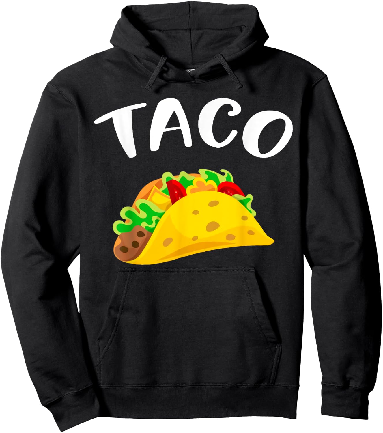 Taco Mom Burrito Taco Taquito Matching Family Hoodie - Hoodie | Black