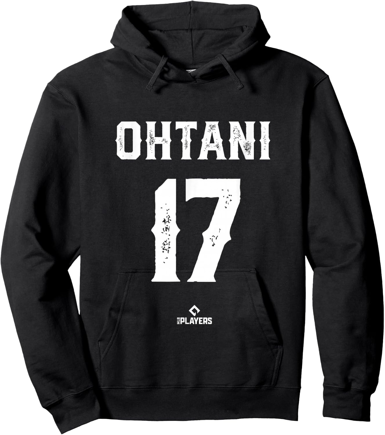 Shohei Ohtani 17 MLBPA Los Angeles Baseball Player Hoodie - Hoodie | Black