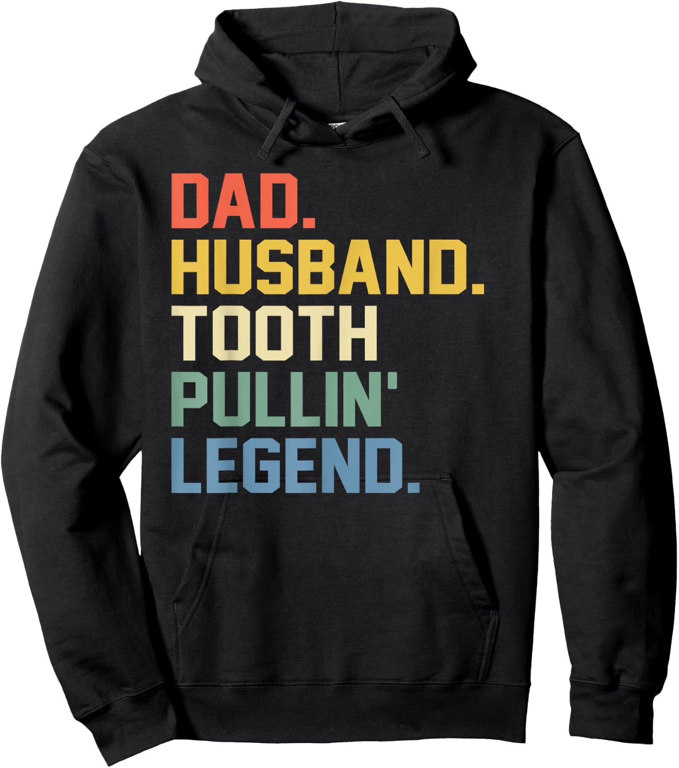 Funny Dentist Gifts Men Son Husband Dad Boss Father's Day Hoodie - Hoodie | Black