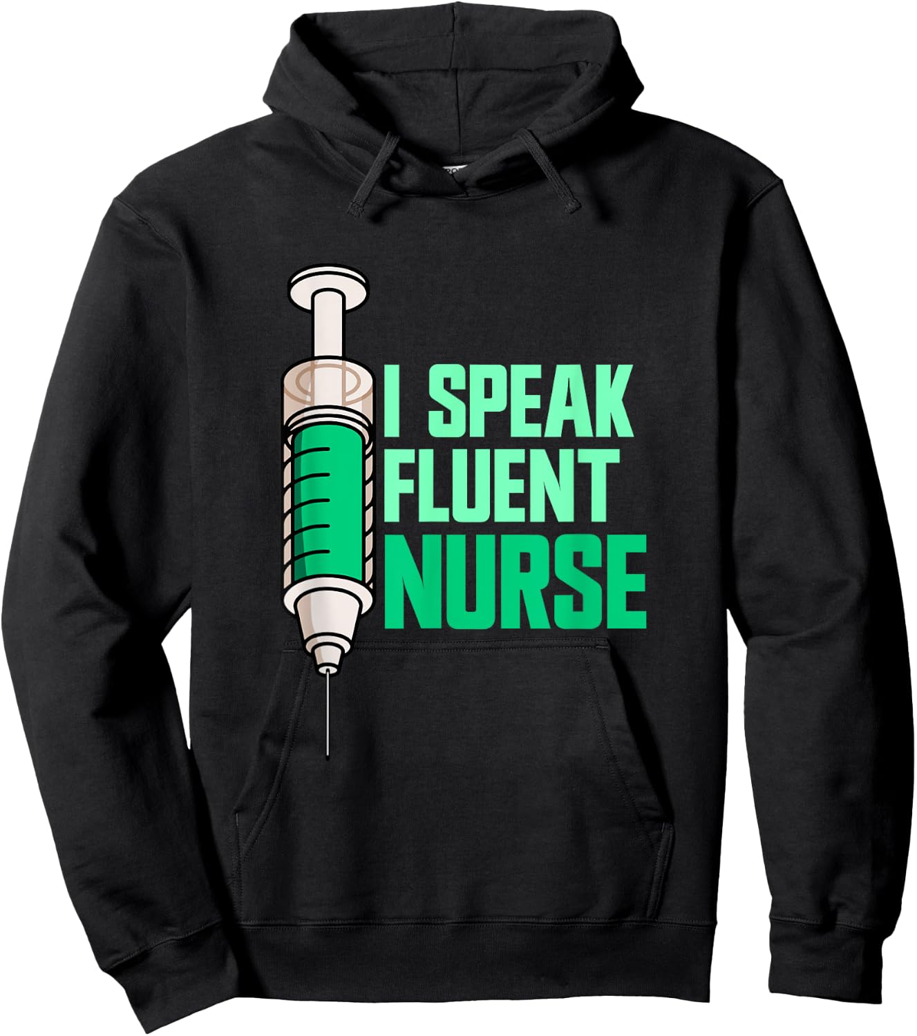 Funny Appreciation Nurse RN Registered Nurse Hoodie - Hoodie | Black