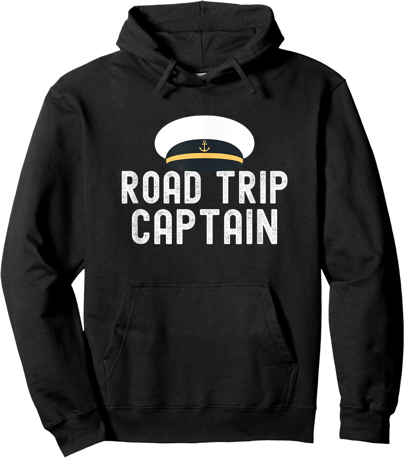 Road Trip Captain Funny Road Trip Captain Humor Hoodie - Hoodie | Black
