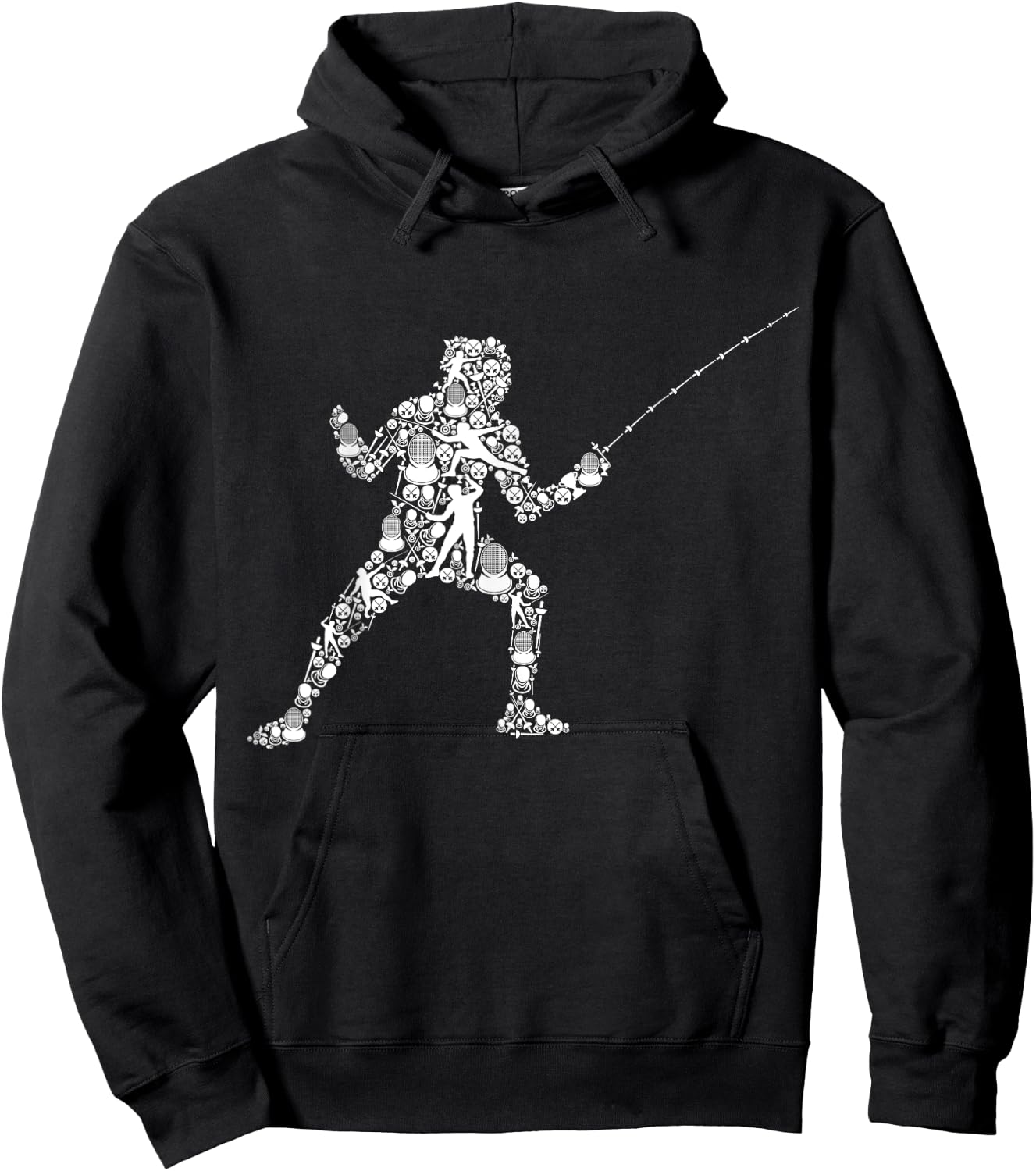 Fencing Fencing , Black, S Hoodie - Hoodie | Black