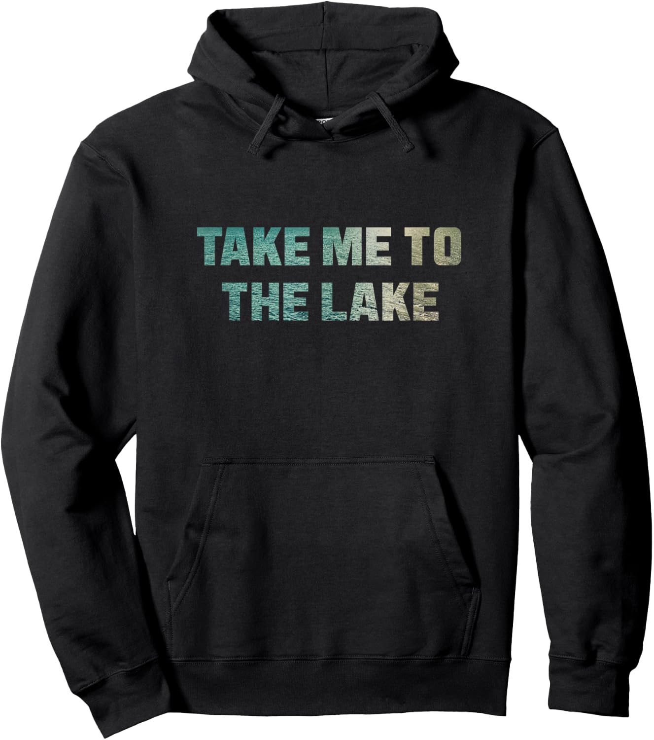 Take Me to the Lake Hoodie - Hoodie | Black