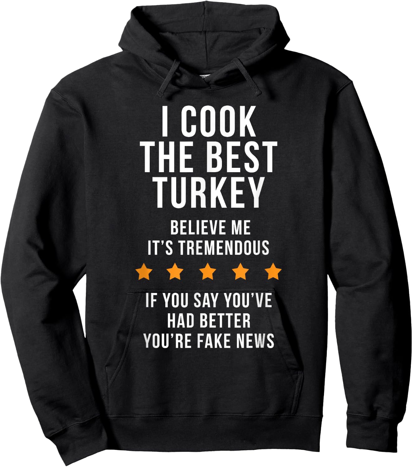 Donald Trump Thanksgiving Turkey Shirt Hoodie - Hoodie | Black