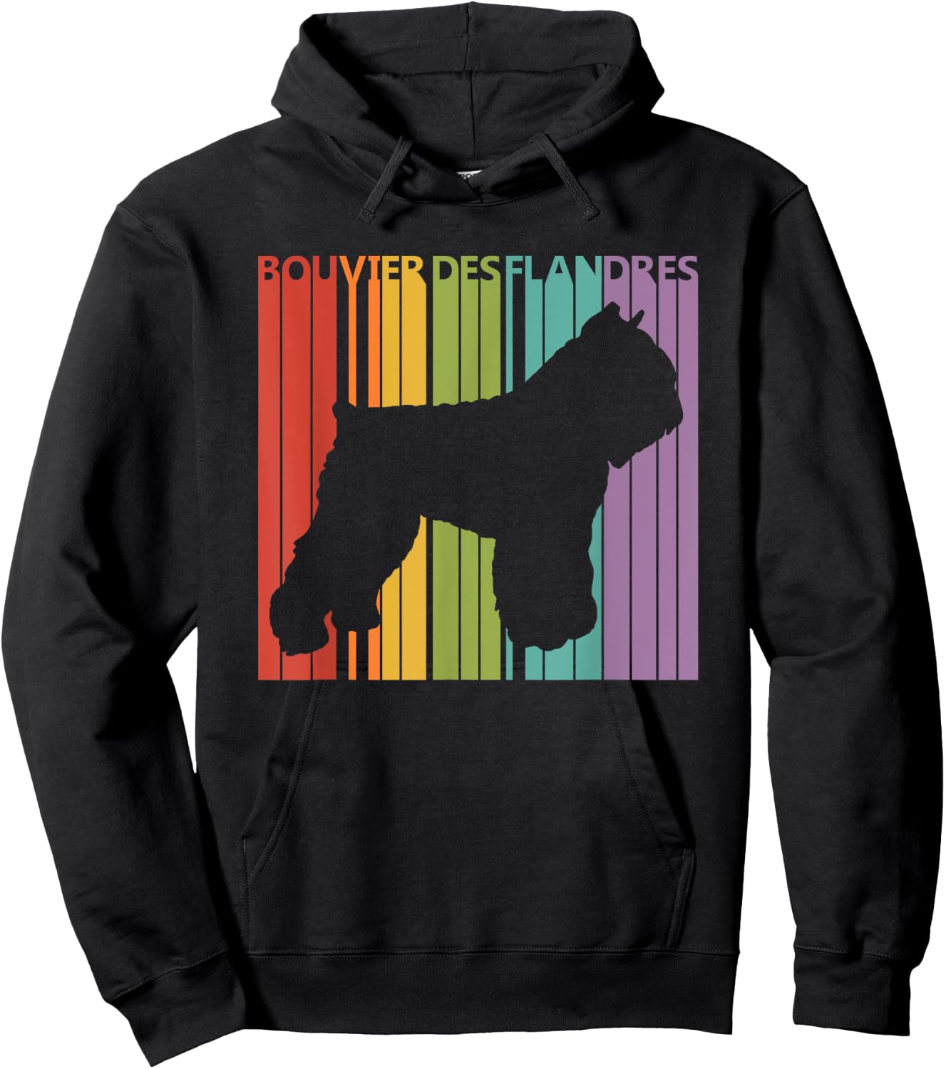 Bouvier des Flandres Shirt - Funny Dog Lover Gift Hoodie - Hoodie | Black