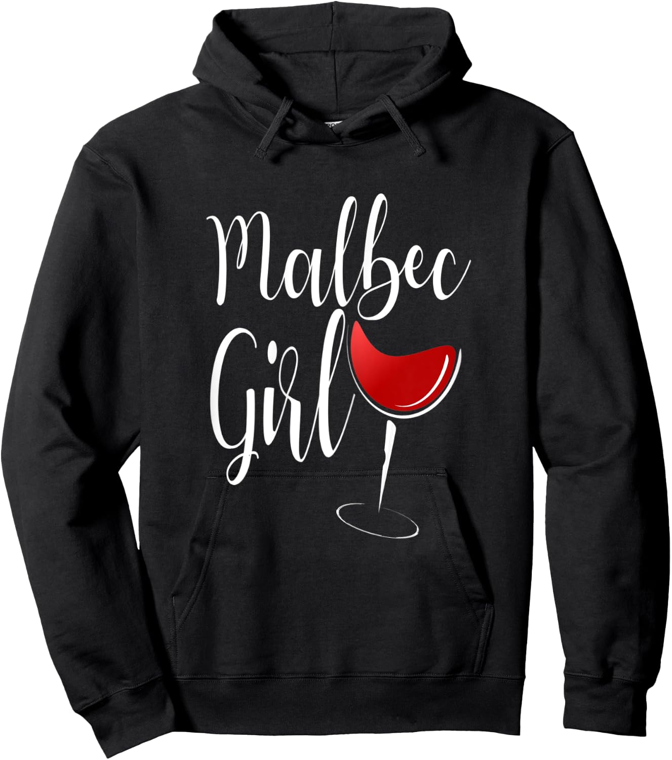 Malbec Girl Shirt Malbec Lover Red Wine Drinker Gift Hoodie - Hoodie | Black
