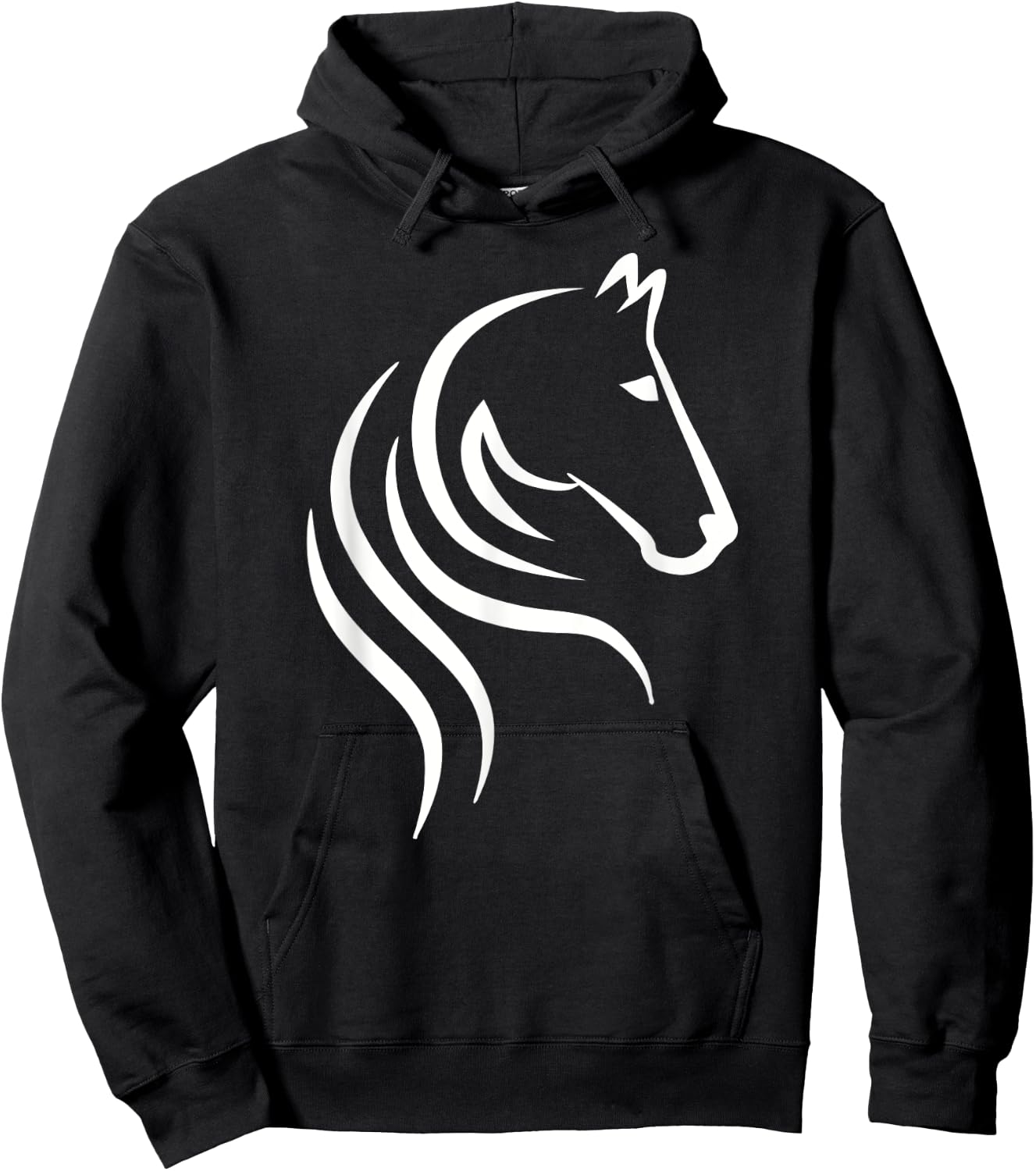 Horse head Hoodie - Hoodie | Black