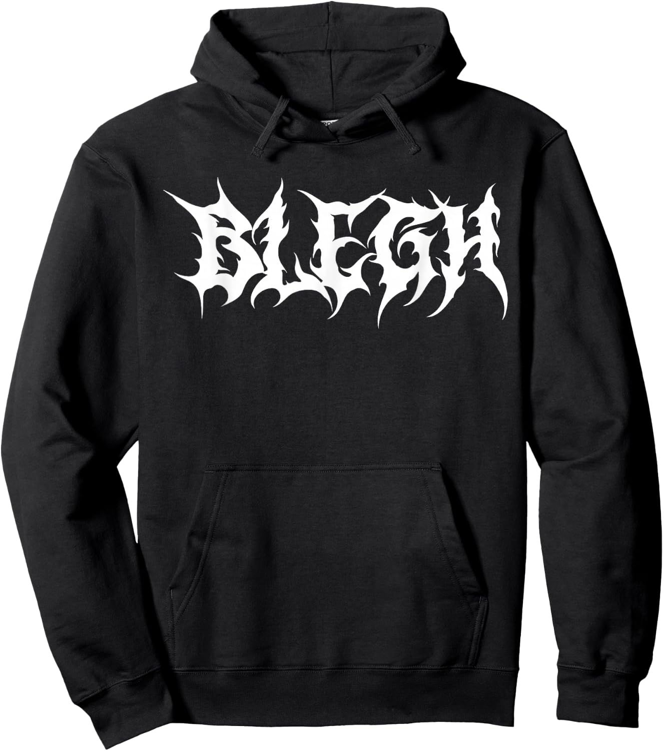 Blegh Screamo Death Metalcore Djent Music Hoodie - Hoodie | Black