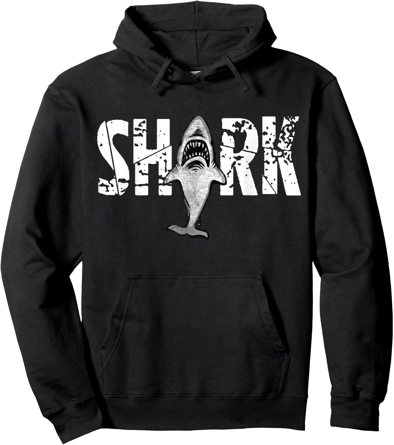 Great White Shark - Shark Lovers Shirt and Gift Hoodie - Hoodie | Black