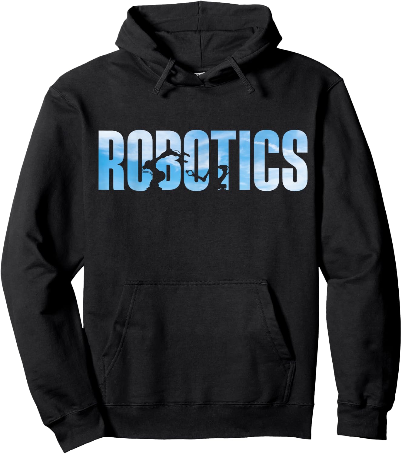 Robot Robotics Engineer Robotics Hoodie - Hoodie | Black