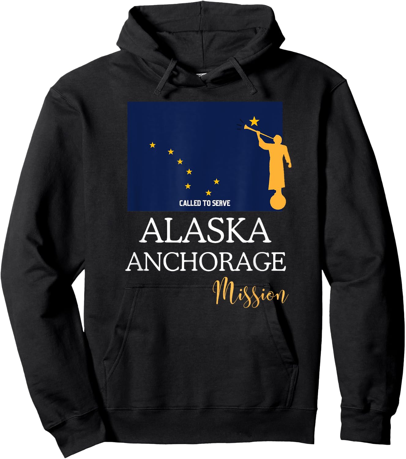 Alaska Anchorage Mormon LDS Mission Missionary Hoodie - Hoodie | Black