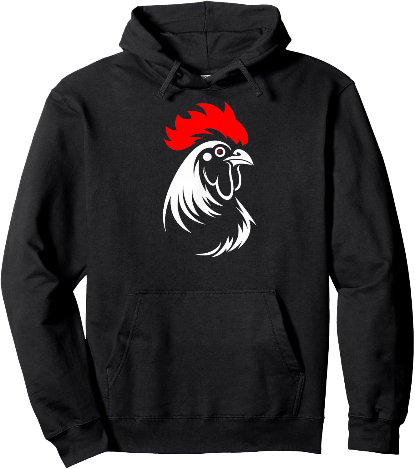 Rooster Country Decor Chicken Gallo Gifts Rooster Hoodie - Hoodie | Black