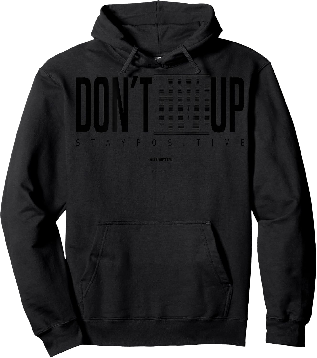 Sports Fitness Slogan Hobby Training Motivation , blue Hoodie - Hoodie | Black