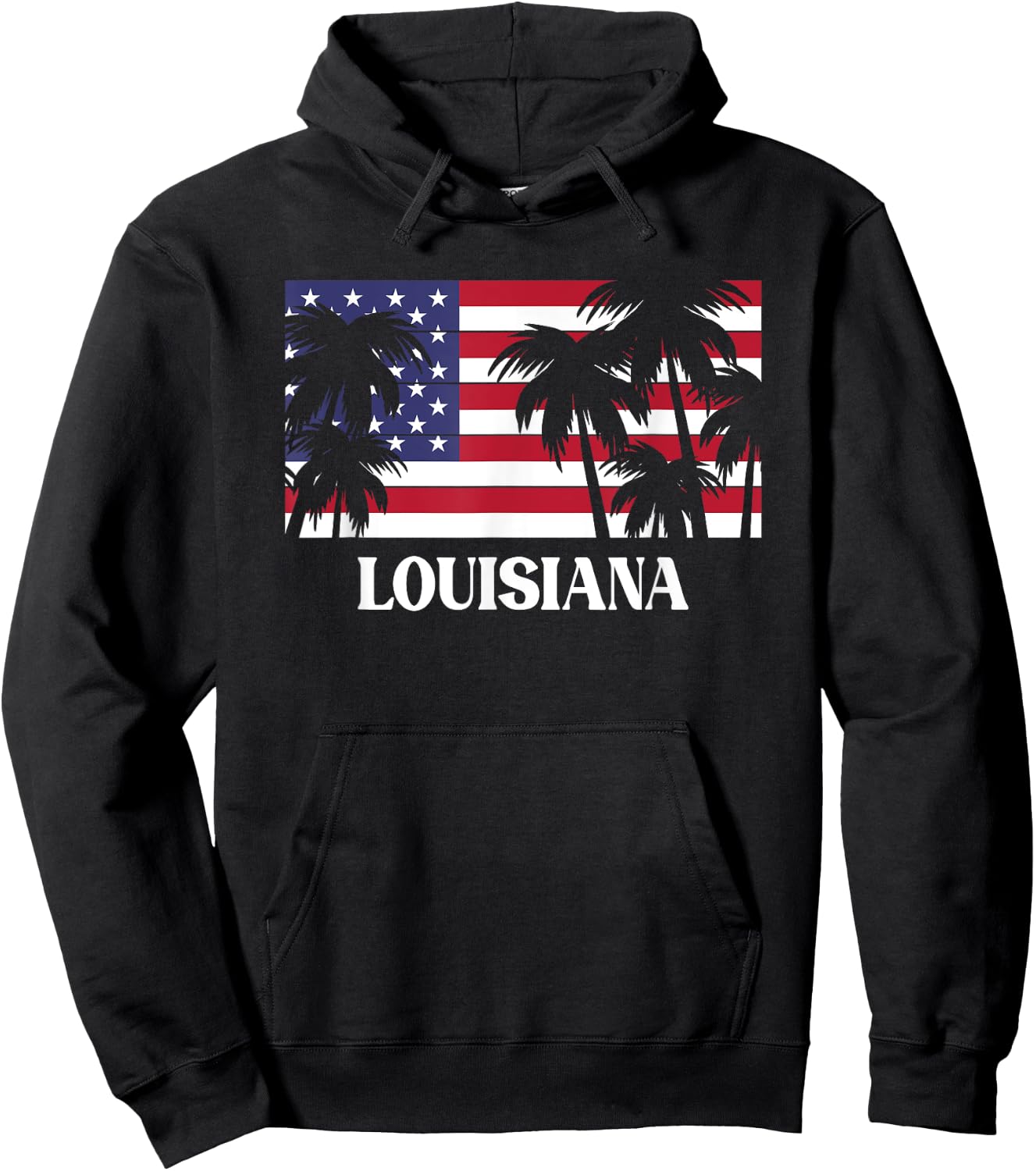 Louisiana Hoodie - Hoodie | Black