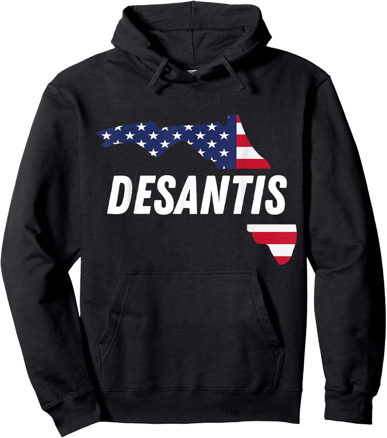 Ron DeSantis Make America Florida 2024. Florida Governor Hoodie - Hoodie | Black
