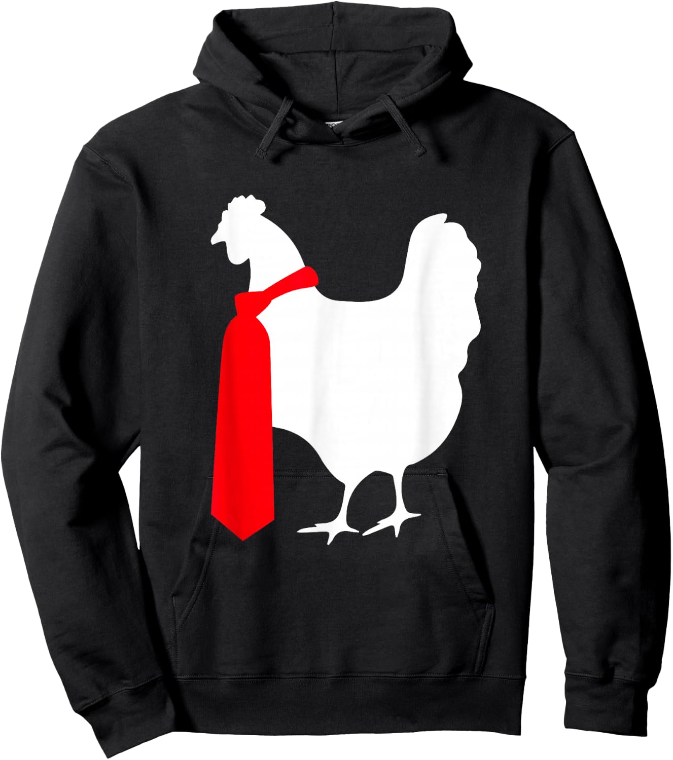 Japanese Hentai Hentai Ecchi Anime - Funny Hen Wearing A Tie Gag Hoodie - Hoodie | Black