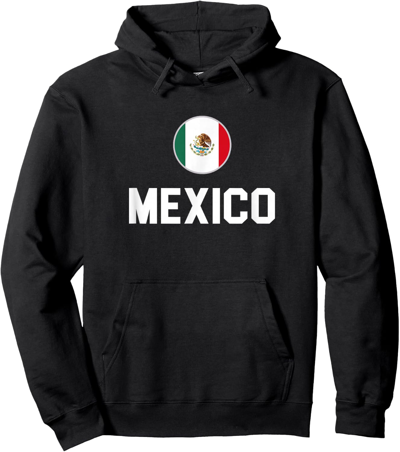 Mexico Mexican Flag Bandera de México Mexicano Proud Hoodie - Hoodie | Black