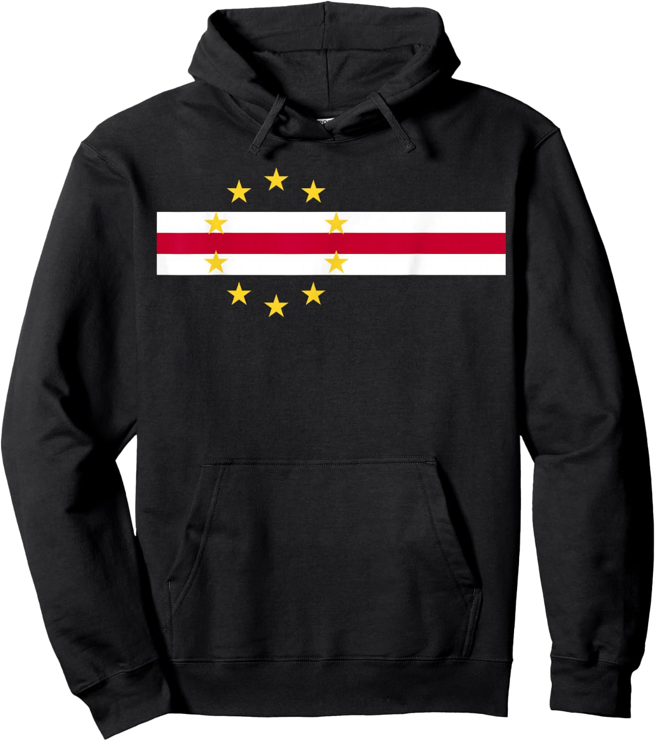 Cape Verde Flag West Africa Flag Patriotic Kids Hoodie - Hoodie | Black