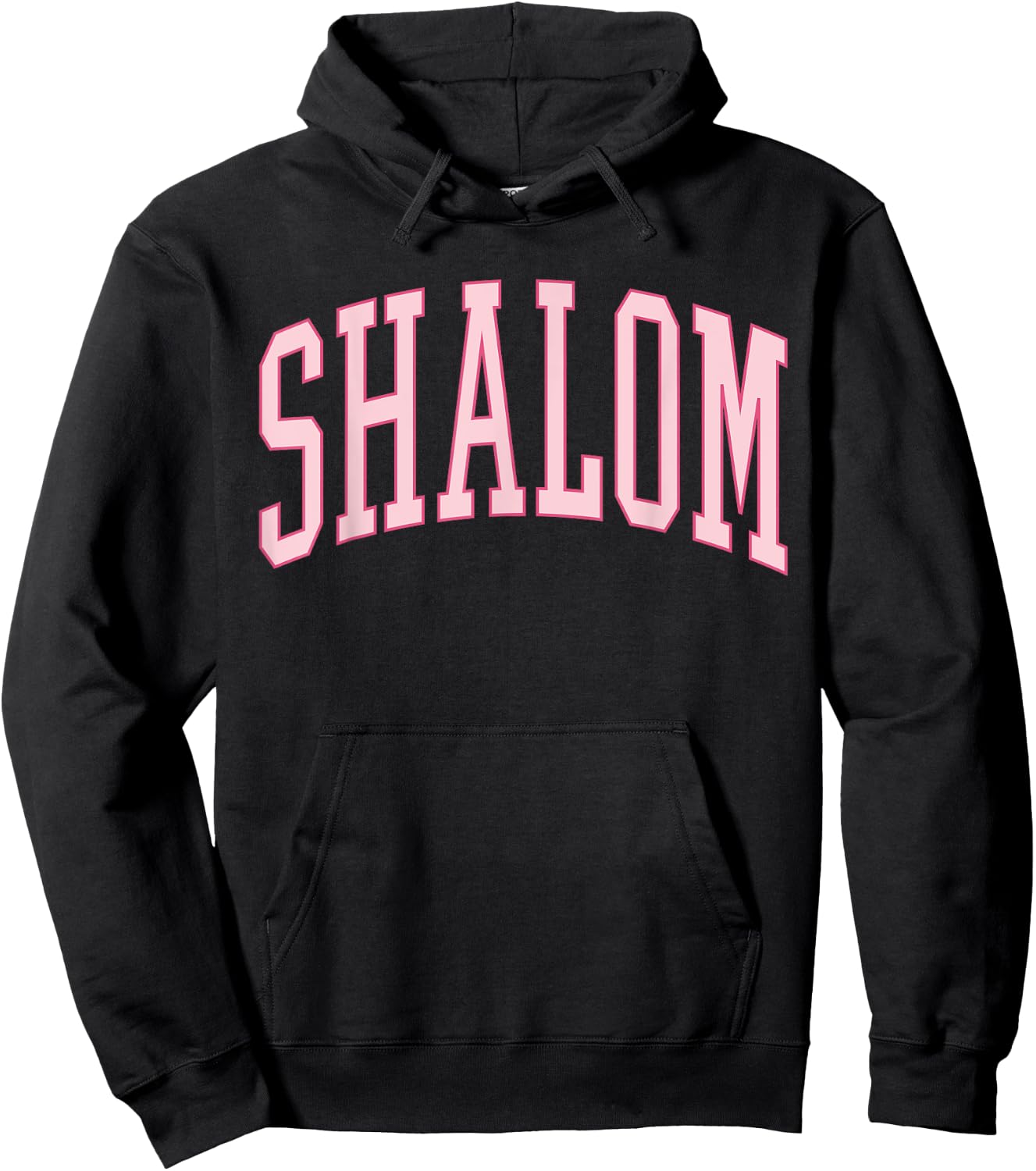 Shalom Yahweh Jehovah Christian Teen Girls Preppy Aesthetic Hoodie - Hoodie | Black