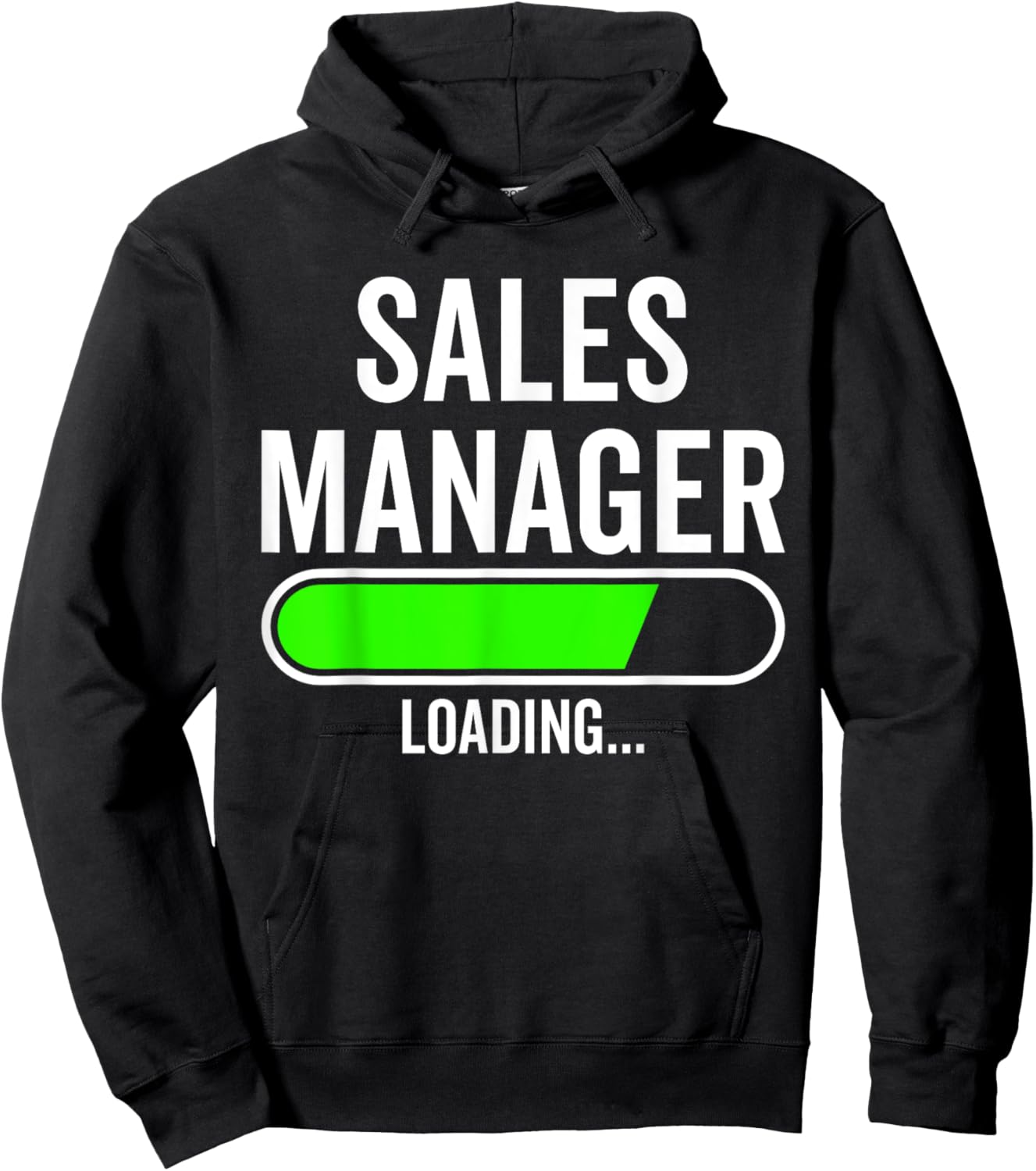 Sales Manager Loading Graduation Graduate New Job Hoodie - Hoodie | Black