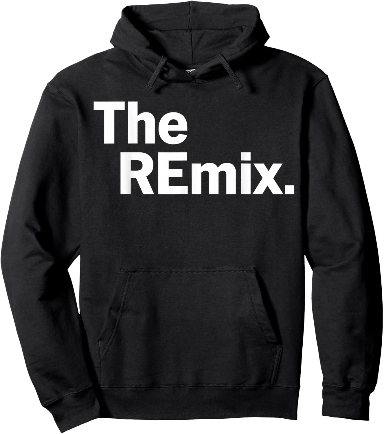 The Original and The Remix Funny Couple Matching Hoodie - Hoodie | Black