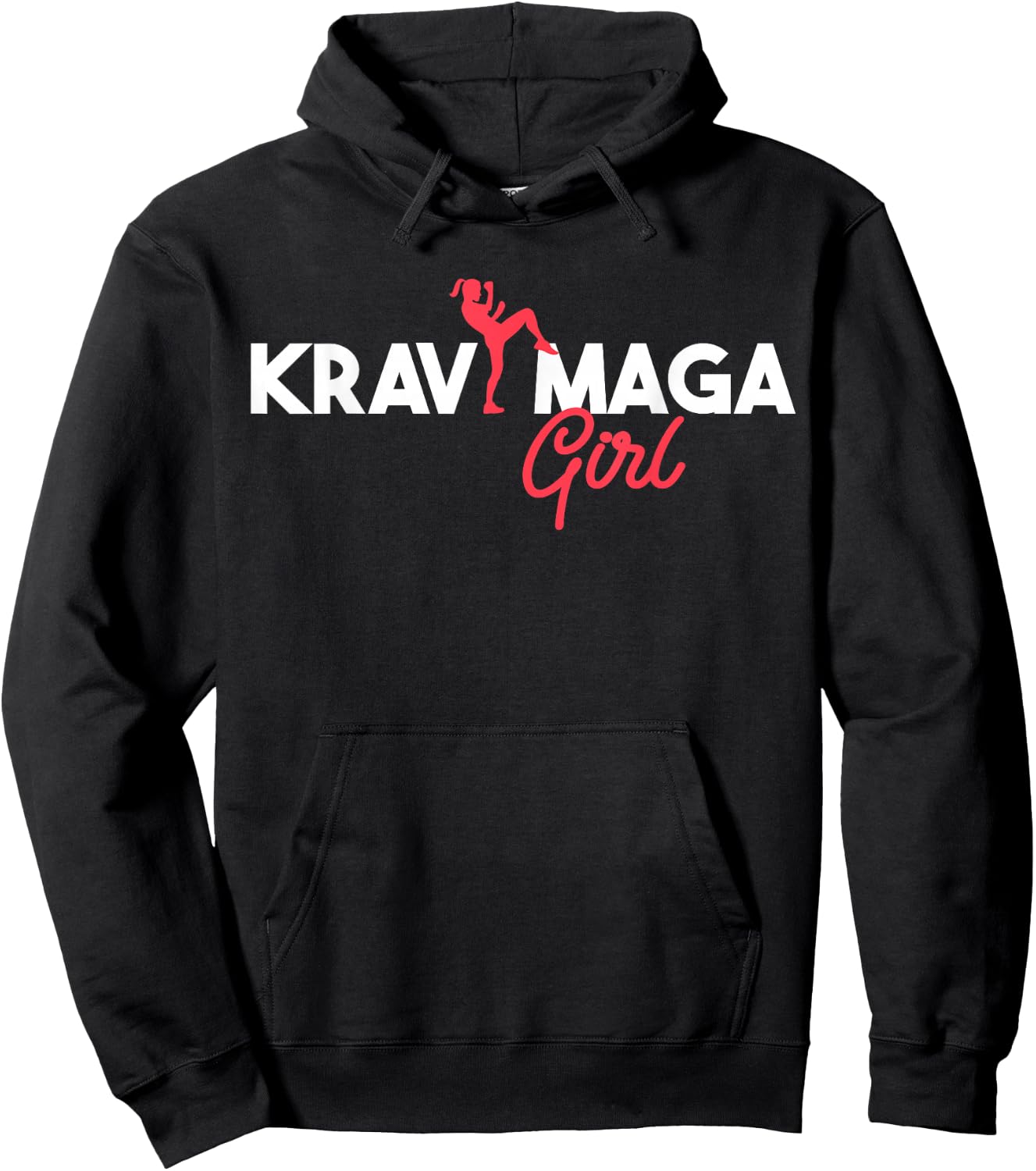 Krav Maga Clothing Israeli Self Defense System Krav Maga Girl , black Hoodie - Hoodie | Black