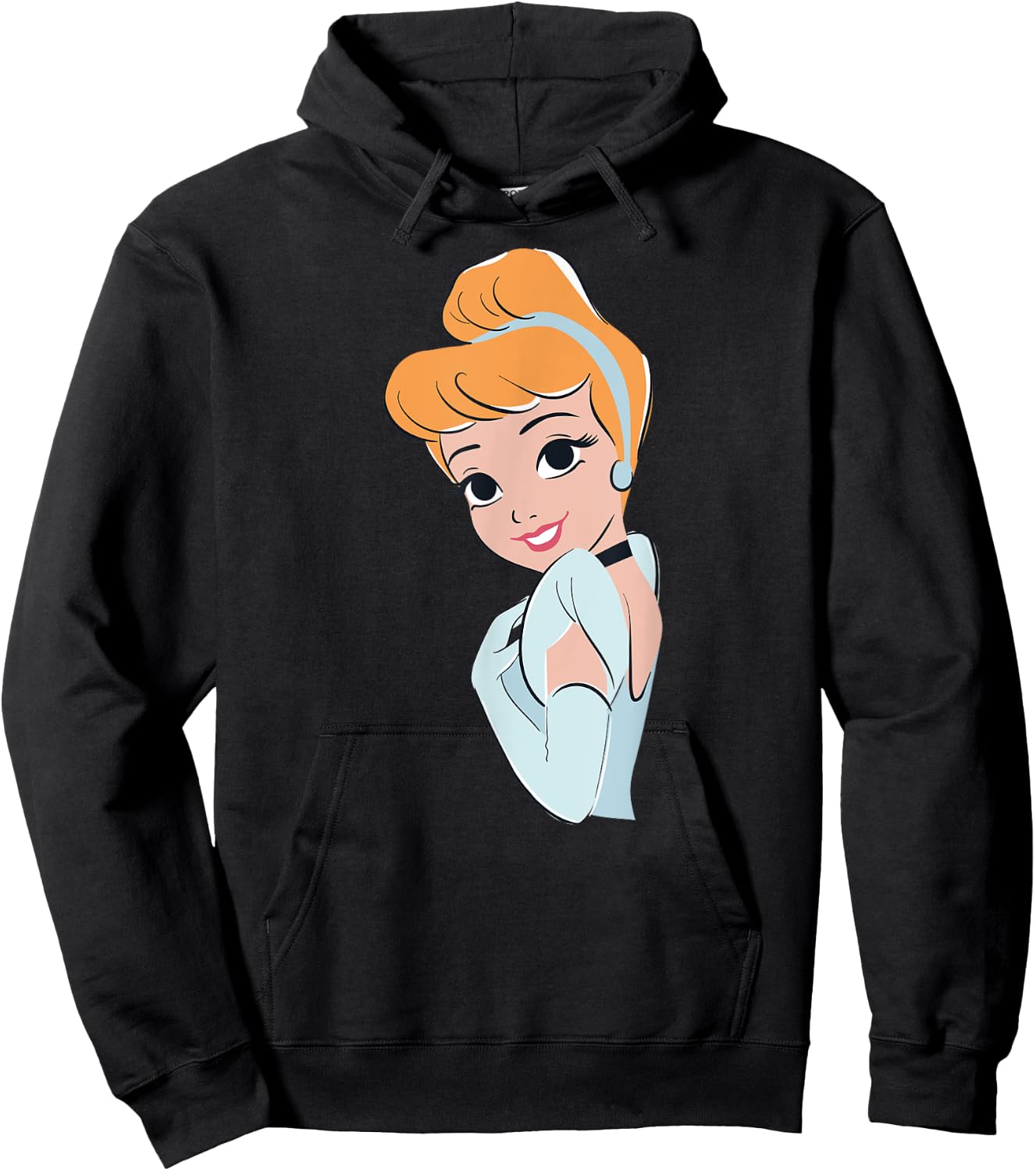 Princess Cinderella Cinderella , Black, S Hoodie - Hoodie | Black