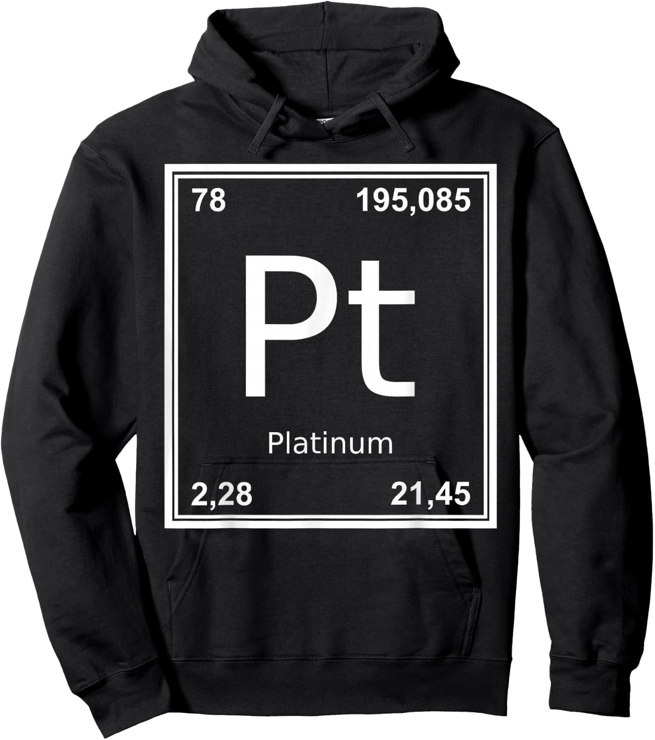 Platinum Symbol Costume Hoodie - Hoodie | Black