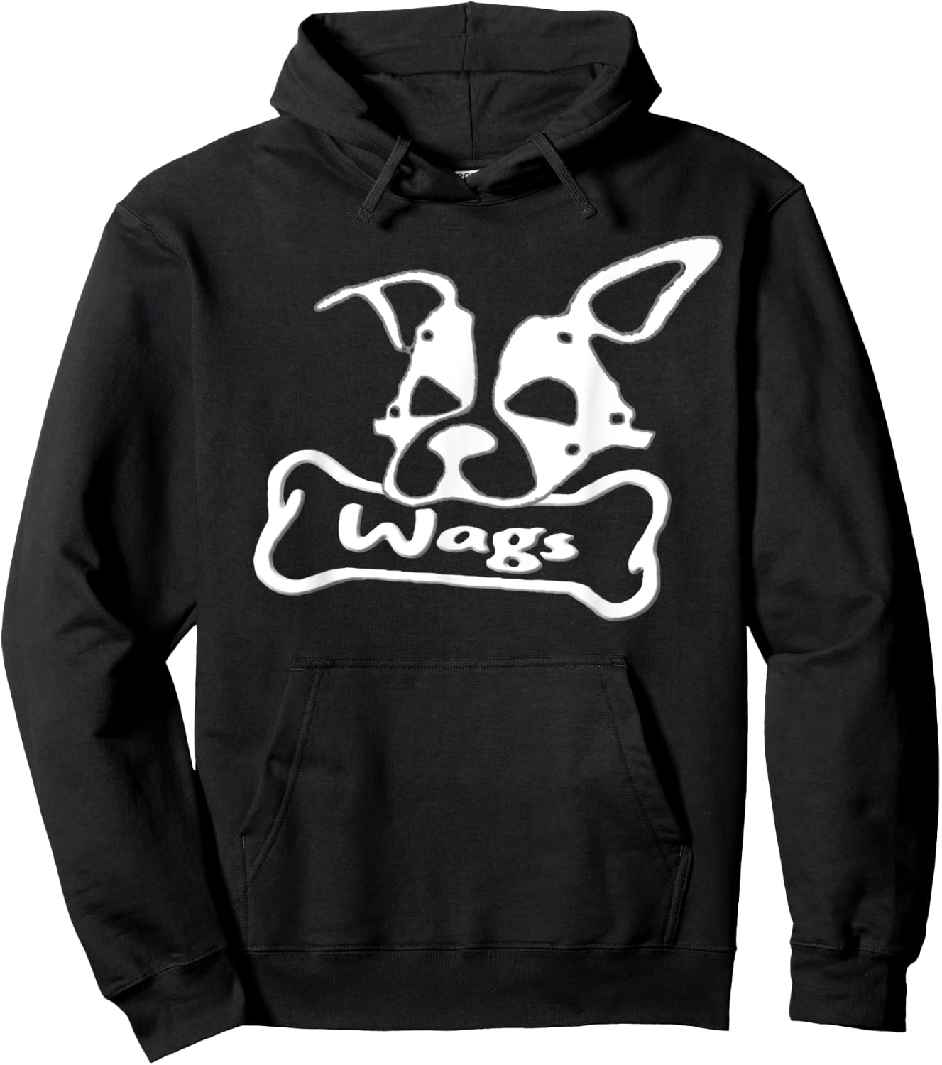 Human Puppy Play Mask, BDSM Fetish Gear, Gay Wags Pup Hood Hoodie - Hoodie | Black