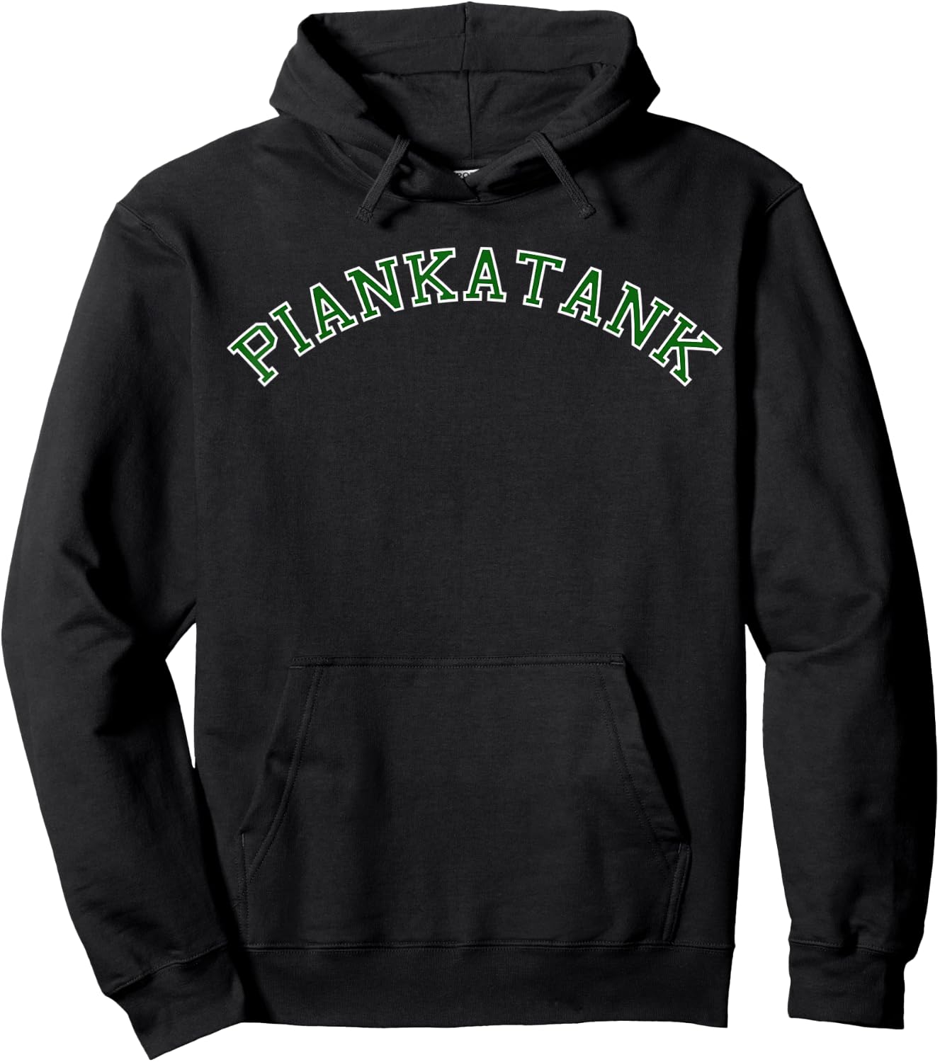 Piankatank River College Lettering Hoodie - Hoodie | Black