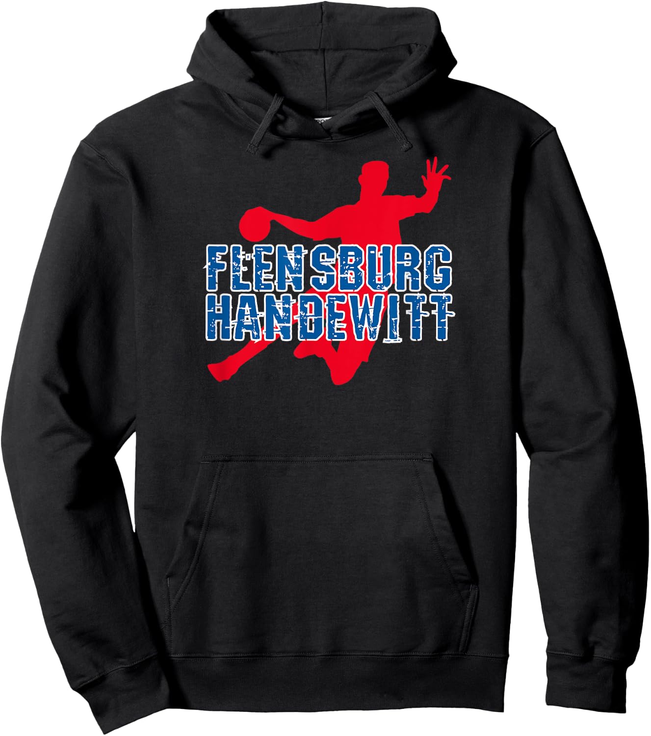 Flensburg-Handewitt Hand Ball Team Club Fan , black Hoodie - Hoodie | Black