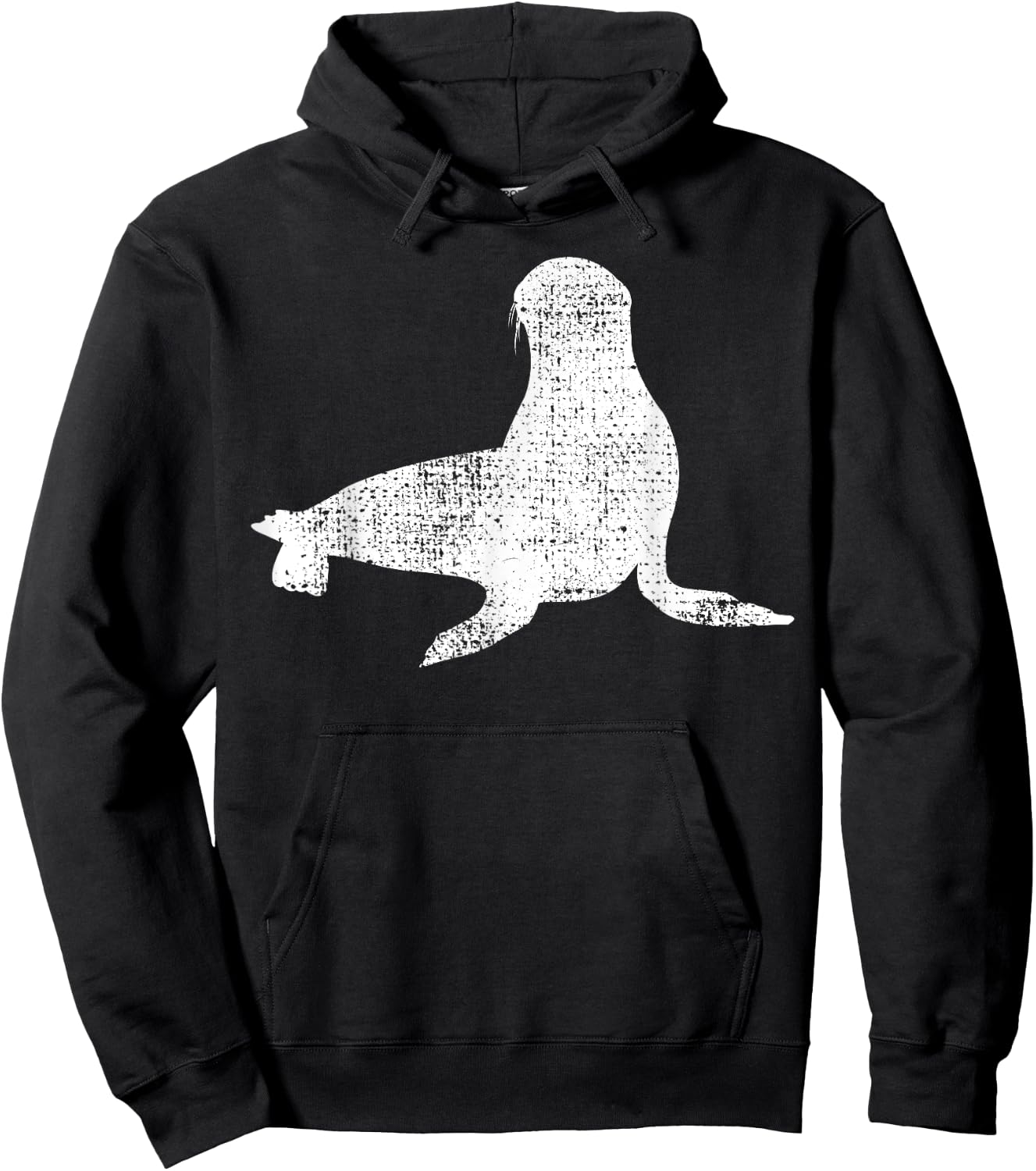 Sea Lion Marine Biology Hoodie - Hoodie | Black